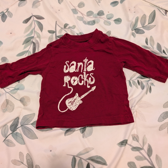 Baby Christmas outfits bundle 3-6 months reindeer moose onesie Santa shirts - Picture 8 of 9